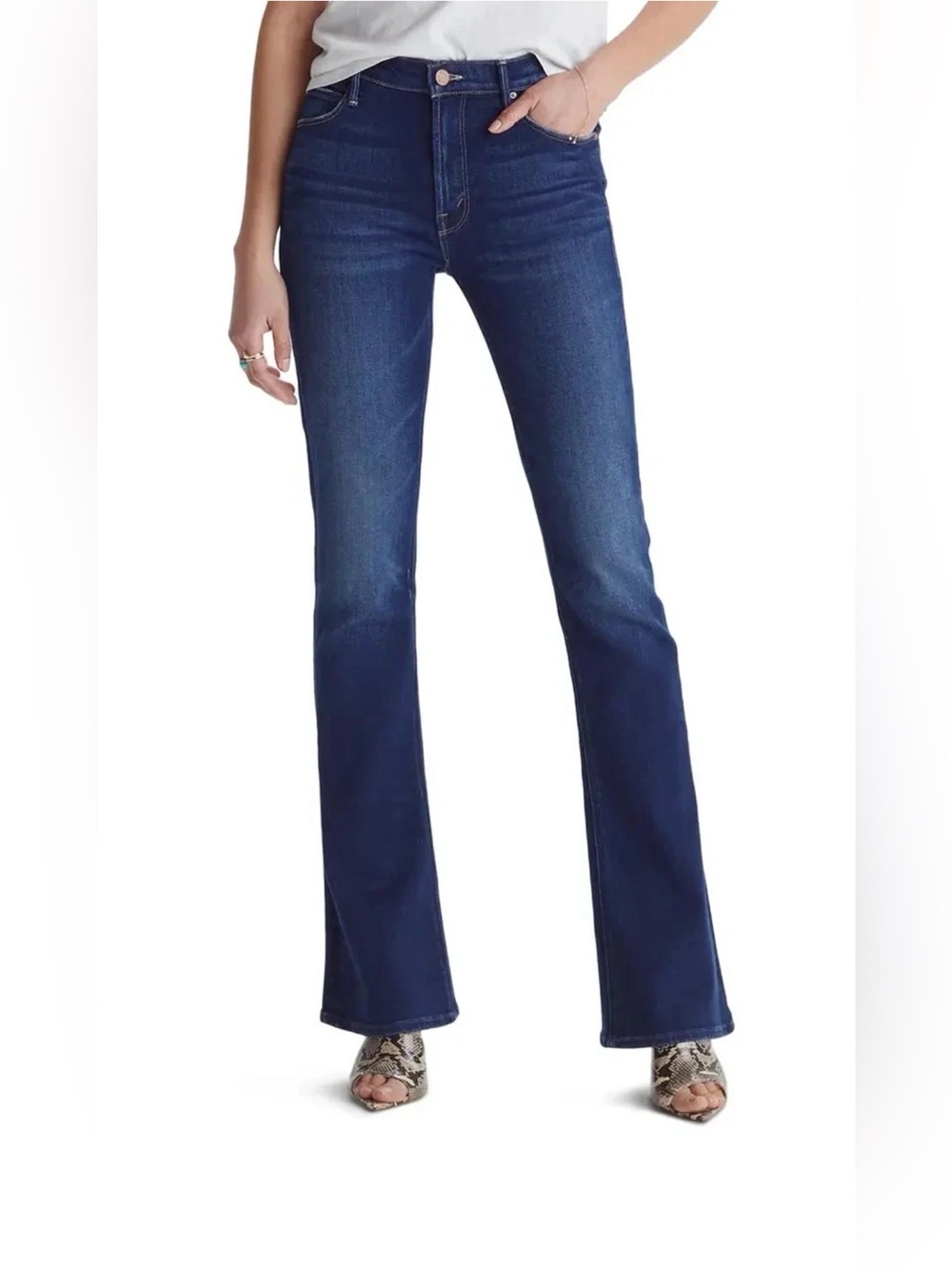 NEW MOTHER The Runaway Bootcut Jeans